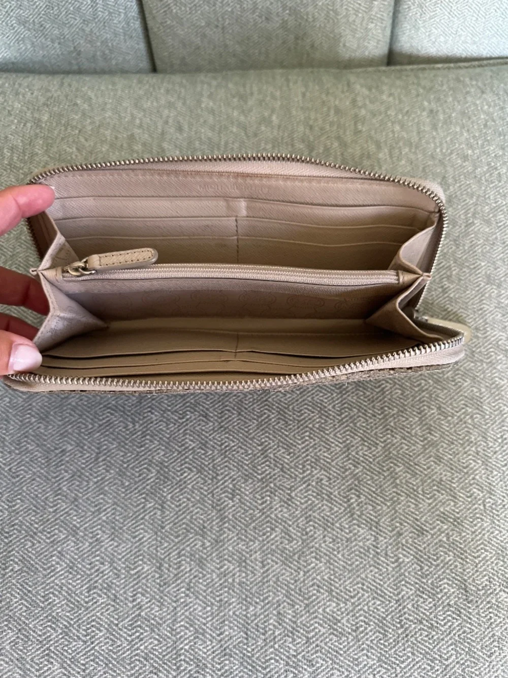 Michael Kors Collection Snakeskin Wallet